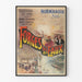 Oude poster Normandië Forges-les-Eaux Art déco vintage