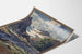 Vintage poster Noorse landschap zomer bergen en fjord