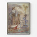 Decoratieve poster Notre-Dame de Paris 1904 door A. Willette