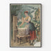 Vintage poster of Hard-Water soap by Oberne Hosick & Co, Chicago