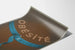 Poster ontwerp overgewicht met blauwe meetlint