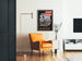 Vintage poster van de Ocean Front Tentoonstelling over Lucht- en Zeescheepvaartoorlog