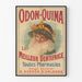 Vintage advertising poster Odon-Quina The Best Toothpaste