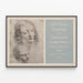 Poster Oude Meesters Tekeninge n van Chatsworth - Dessins Classiques Museum of Fine Arts Boston — ingelijst kunstwerk aan de muur