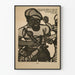 Unificerende activistische poster van de Black Panther Party