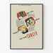 Vintage American public health poster on cancer treatment
