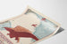 Vintage poster van Fokker Avions met vliegende adelaar