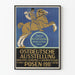 Vintage Poster Oost-Duitse Tentoonstelling Industrie Posen 1911