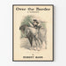 Vintage poster Over the Border - A Romance by Robert Barr