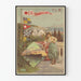 Oude poster PLM Algemene Transatlantische Maatschappij Alger vintage