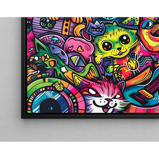 Pop Art Poster - Dschungelkatze