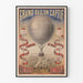 Vintage Poster of the Grand Ballon Captif - Panorama of Paris