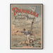 Vintage Poster Panorama Leipzig Krystall-Palast Steamship