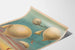 Vintage poster parachutespringen vanuit ballon