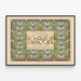 Decorative poster of Hygienic Perfume Woud Viooltjes Amsterdam — framed artwork on a wall
