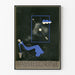 Artistieke Poster Passiflorine Elegante Portret in Blauw