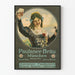 Vintage poster van Paulaner-Bräu München - Retro muurschildering