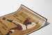 Vintage poster van honkbalwedstrijd Pennsylvania vs Georgetown