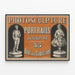 Vintage Poster Photosculptuur Portretten en Beeldhouwkunst 35 Boulevard des Capucines — ingelijst kunstwerk aan de muur