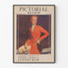 Vintage poster Pictorial Review - Exclusief interview met kolonel Charles A. Lindbergh 1930