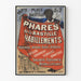 Vintage Poster of Place de la Bastille - Aux Phares de la Bastille, men's and children's clothing