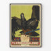 Vintage poster of the 4th War Loan with eagle and sword