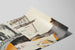 Vintage Industrial Collage Art Poster — artwork view