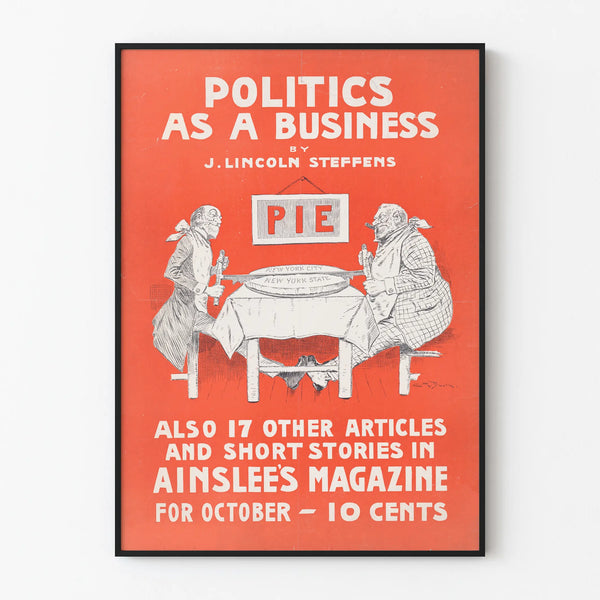 politics-as-a-business-by-j-lincoln-steffens