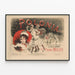 Vintage Poster Polonia Suite van Walsen op Motieven van F. Chopin door Pierre Muller — ingelijst kunstwerk aan de muur