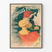 Vintage poster Pastilles Poncelet tegen verkoudheid en hoest