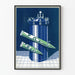 Vintage Advertising Poster for POS Product in Tubes