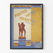 Vintage Theater Poster « Posted with Beauty » with Sculptural Silhouettes