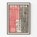 Traditional Japanese Calendar Poster Tanaka Shoten Collection Kimono