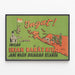 Vintage Irian Barat Poster - Indonesian Historical Map — framed artwork on a wall