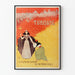 Vintage humanitaire poster voor Turkije