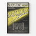 Vintage theaterposter Power - Blackstone Theatre Nu