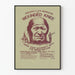 Vintage poster Solidariteit van de Indiaanse Volkeren Wounded Knee