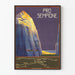 Vintage Pro Sempione Poster: Train and Mountain Poster