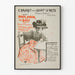 Vintage poster Cabaret des Quat'Z'Arts - To have sound, 1896