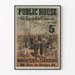 Vintage Poster Public House 48 Rue du Four Saint-Germain