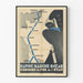 Vintage poster Rapide Manche-Océan Staatsspoorwegen