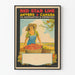 Vintage poster Red Star Line Antwerp - Canada via Southampton & Cherbourg