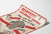 Vintage Poster voor Kinderkleding Versterking