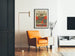 Kleurrijk decoratief poster met symbolische beloning