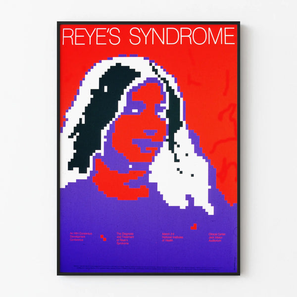 Vintage poster Syndroom van Reye - Medische wanddecoratie
