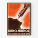 Vintage poster Rhino-Antipiol crème immuniserend
