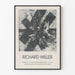 Tentoonstellingsposter Richard Miller 1962 - Artistieke vintage wanddecoratie
