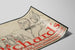 Vintage poster Richards Grill - Illustratie barman met shaker — weergave van het kunstwerk
