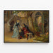 Decoratieve poster Rigoletto klassieke scène — ingelijst kunstwerk aan de muur