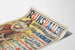 Vintage Poster Rijks Hallen Muziek en Voorstellingen